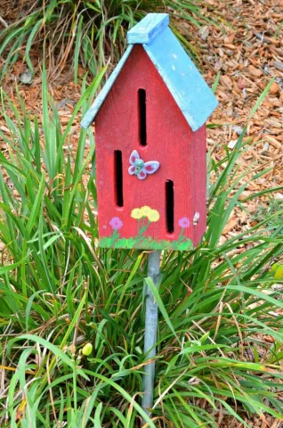 Wooden Butterfly House