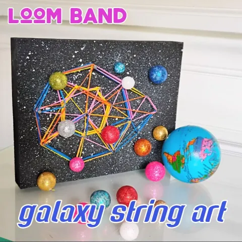 Galaxy String Art