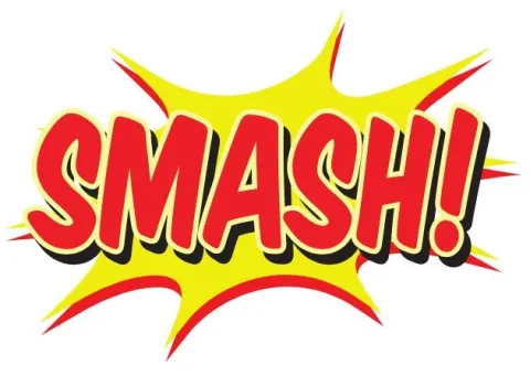 Super Smash Sign