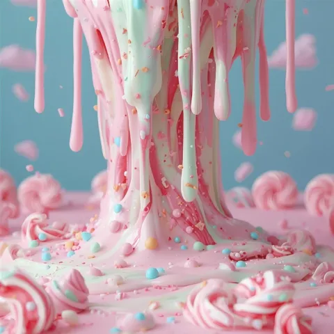 Peppermint slime